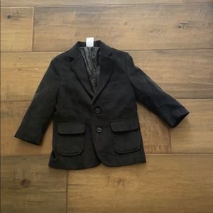 Boys corduroy navy suit jacket